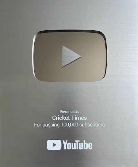 YouTube Creator Award: Silver Play Button YouTube Creator Award: Silver Play Button